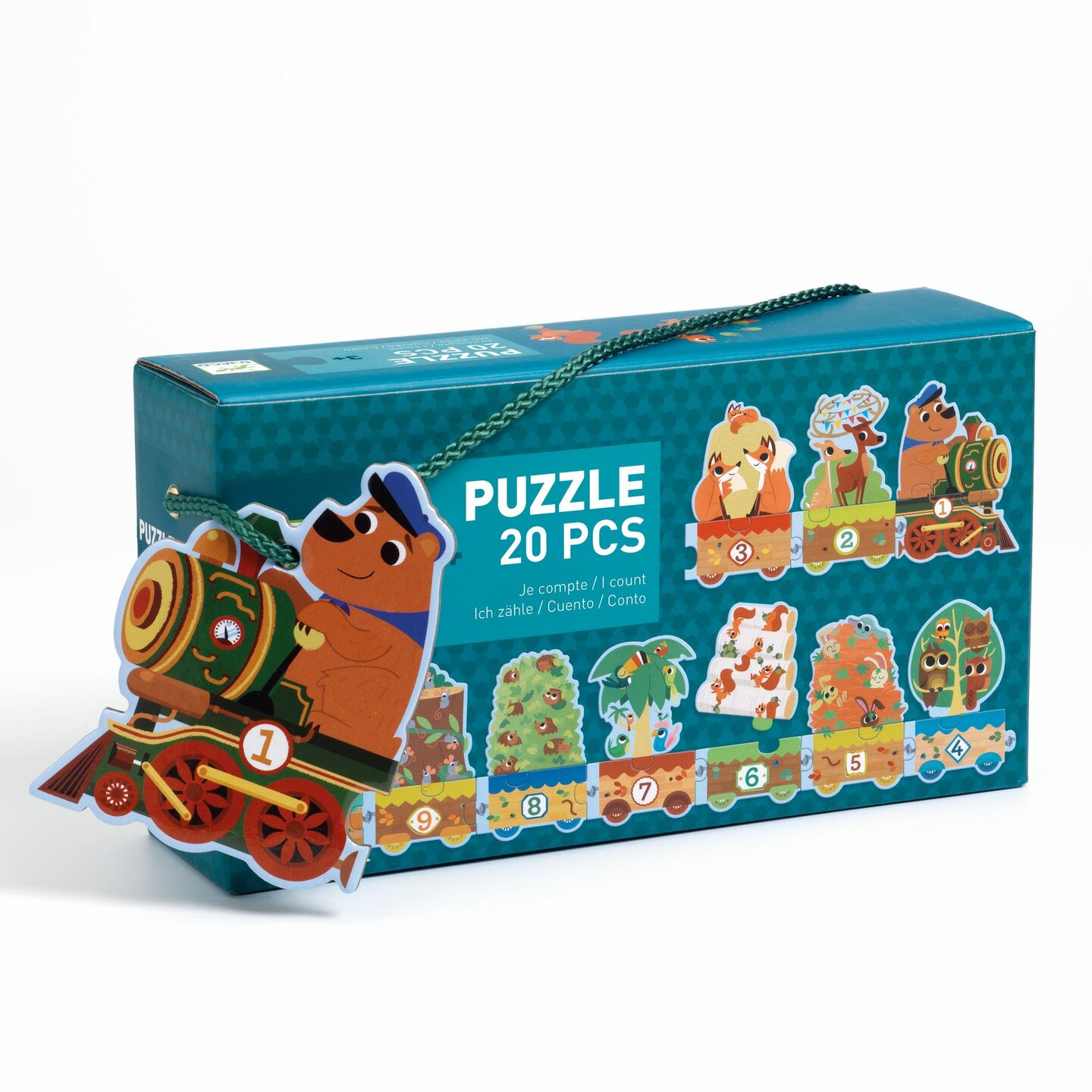 Djeco Puzzel Trio - Ik Tel 3+ | Speel je Wijs