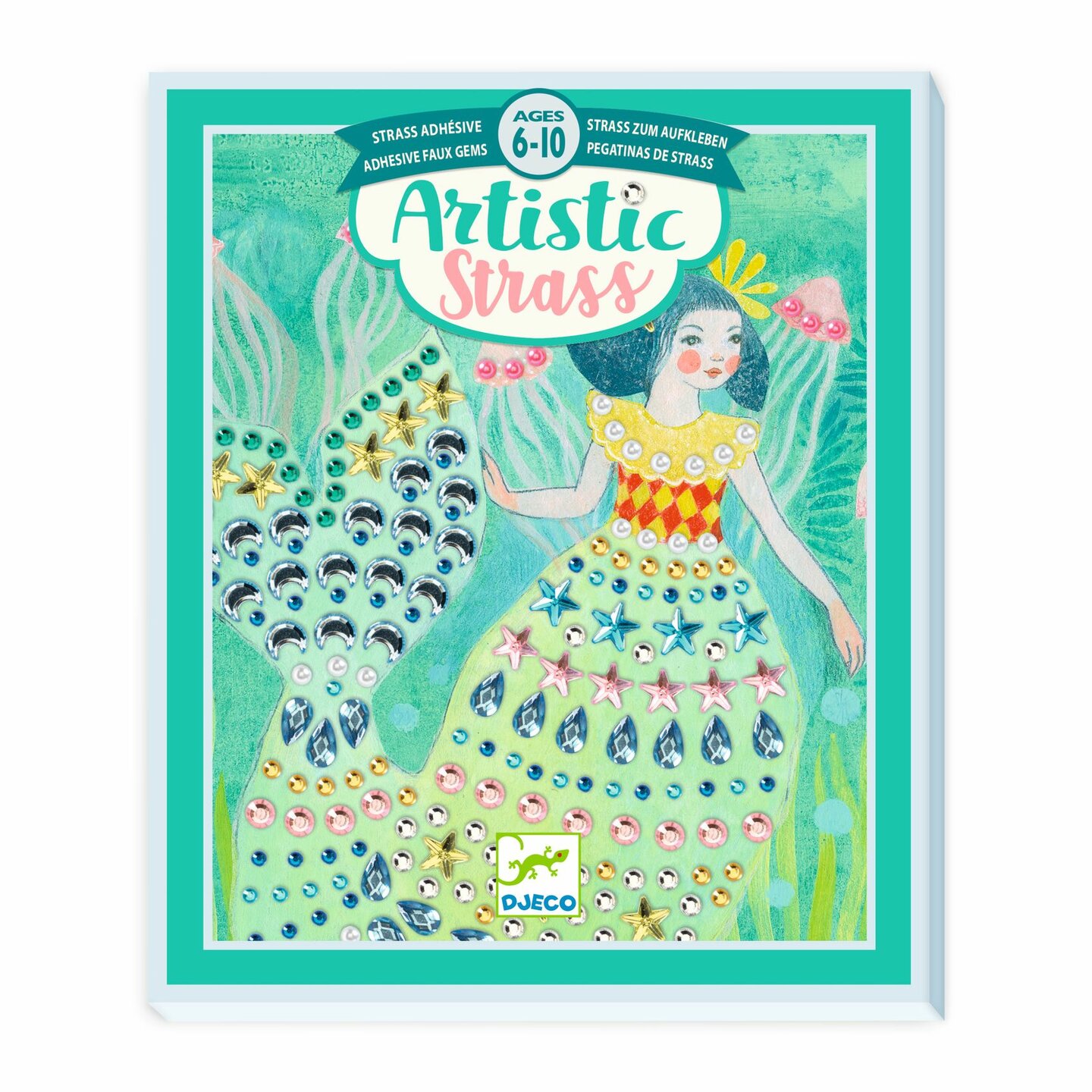 Djeco Knutselset - Artistic Strass stenen | Zeeleven 6-10 jaar | Speel je Wijs
