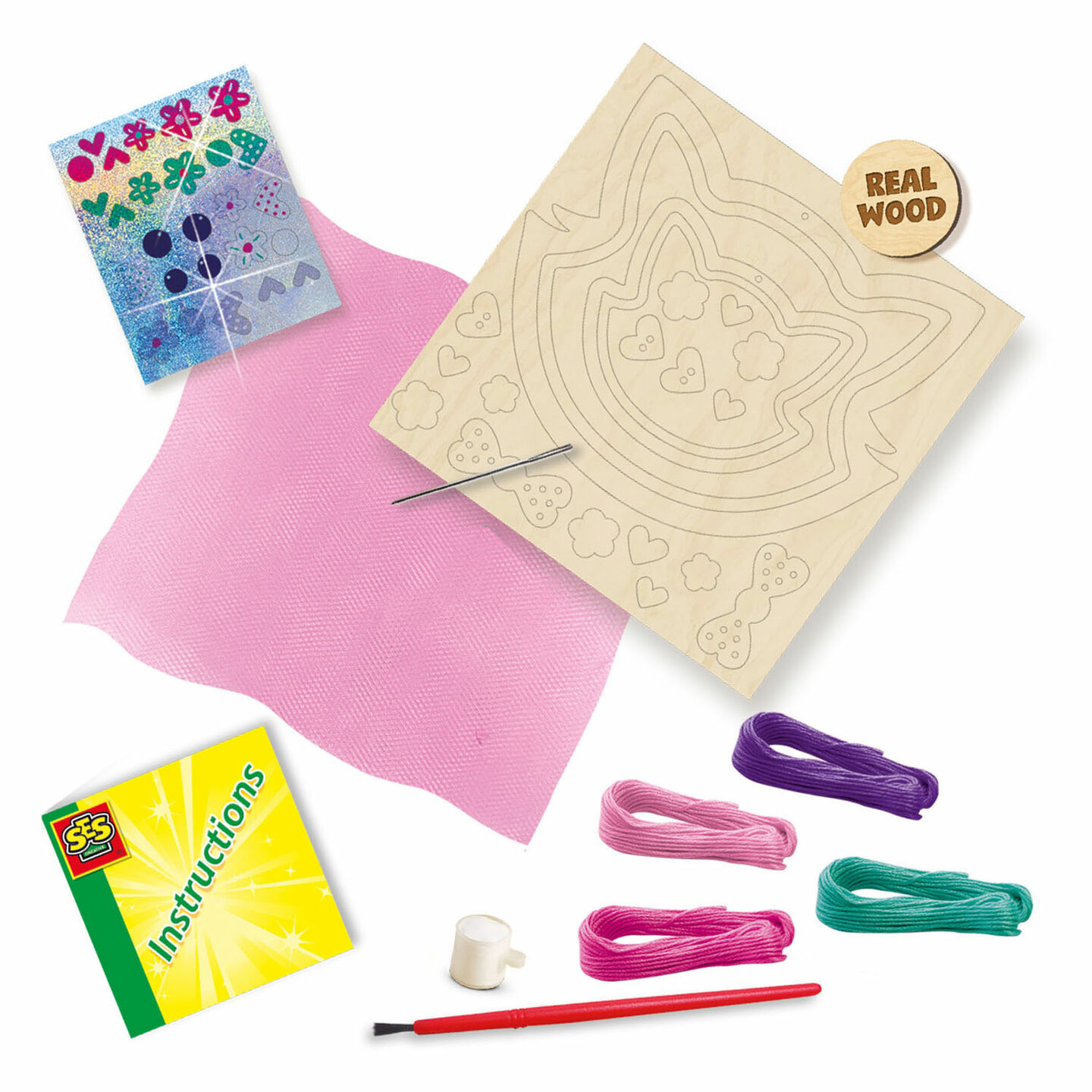 SES Borduren Op Tule | Speel je Wijs