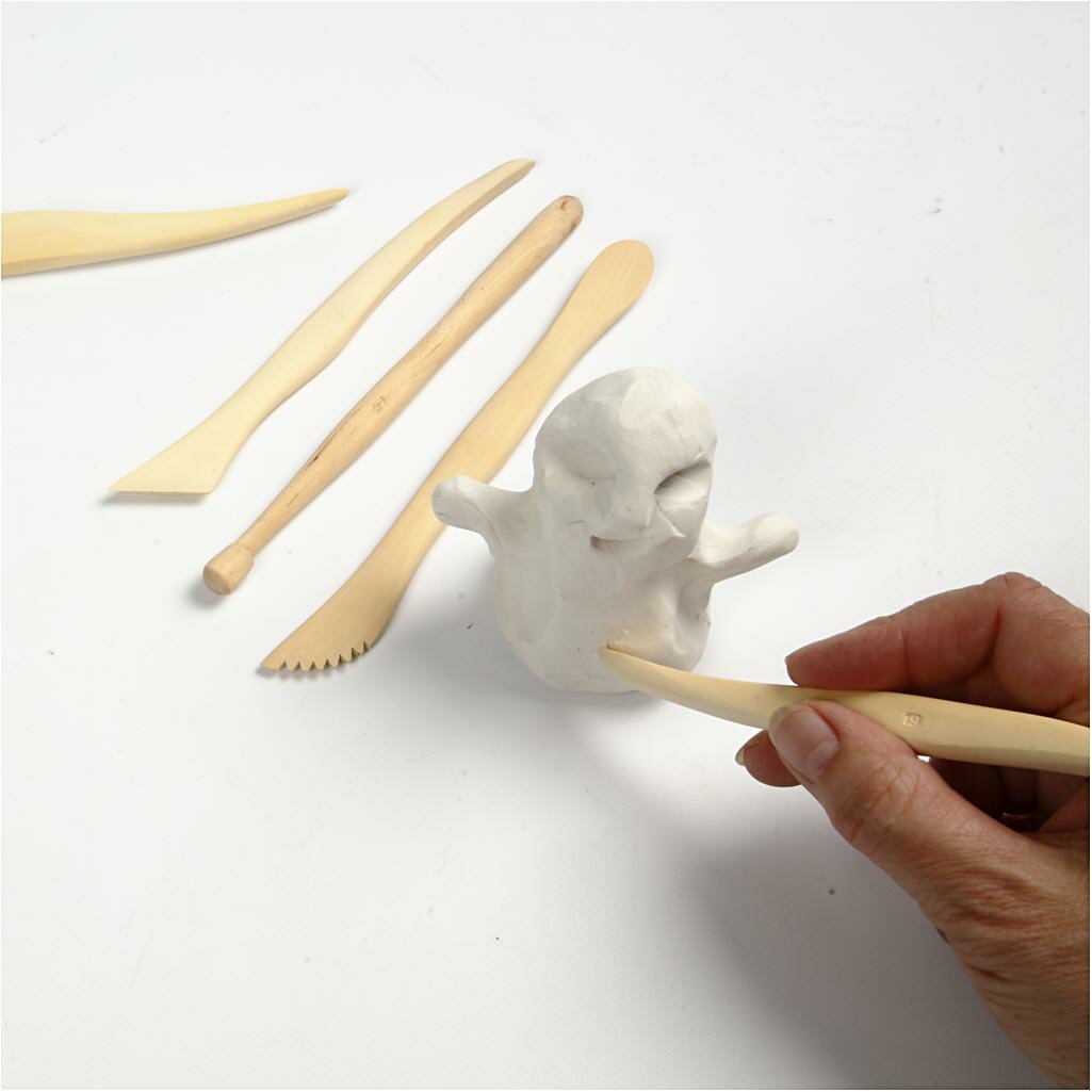 Modelleer Gereedschapset Hout, 6dlg. | Speel je Wijs