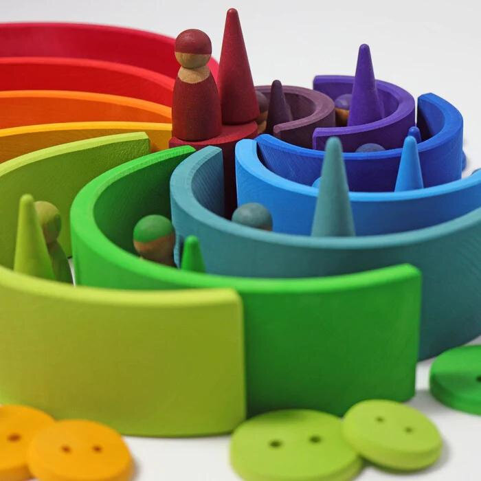 Grimm&#039;s houten Regenboog Groot | Speel je Wijs