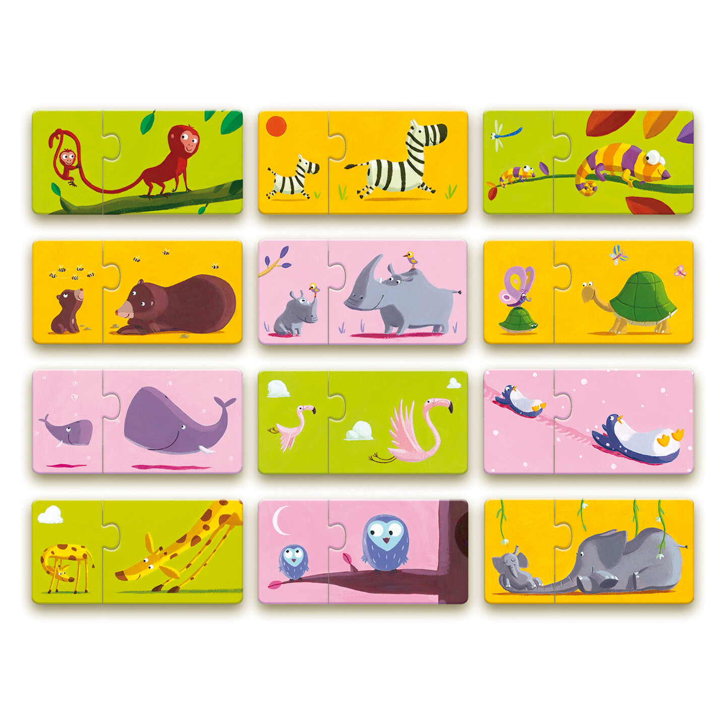 Djeco Duo Puzzel Moeder en Kind 2+ | Speel je Wijs
