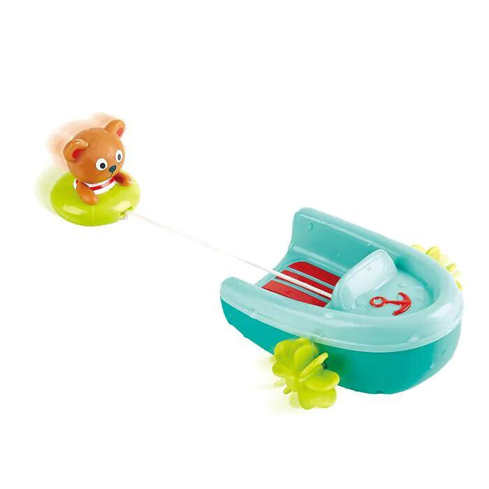 Hape Badspeelgoed | Tubing Pull-back Boat | Speel je Wijs