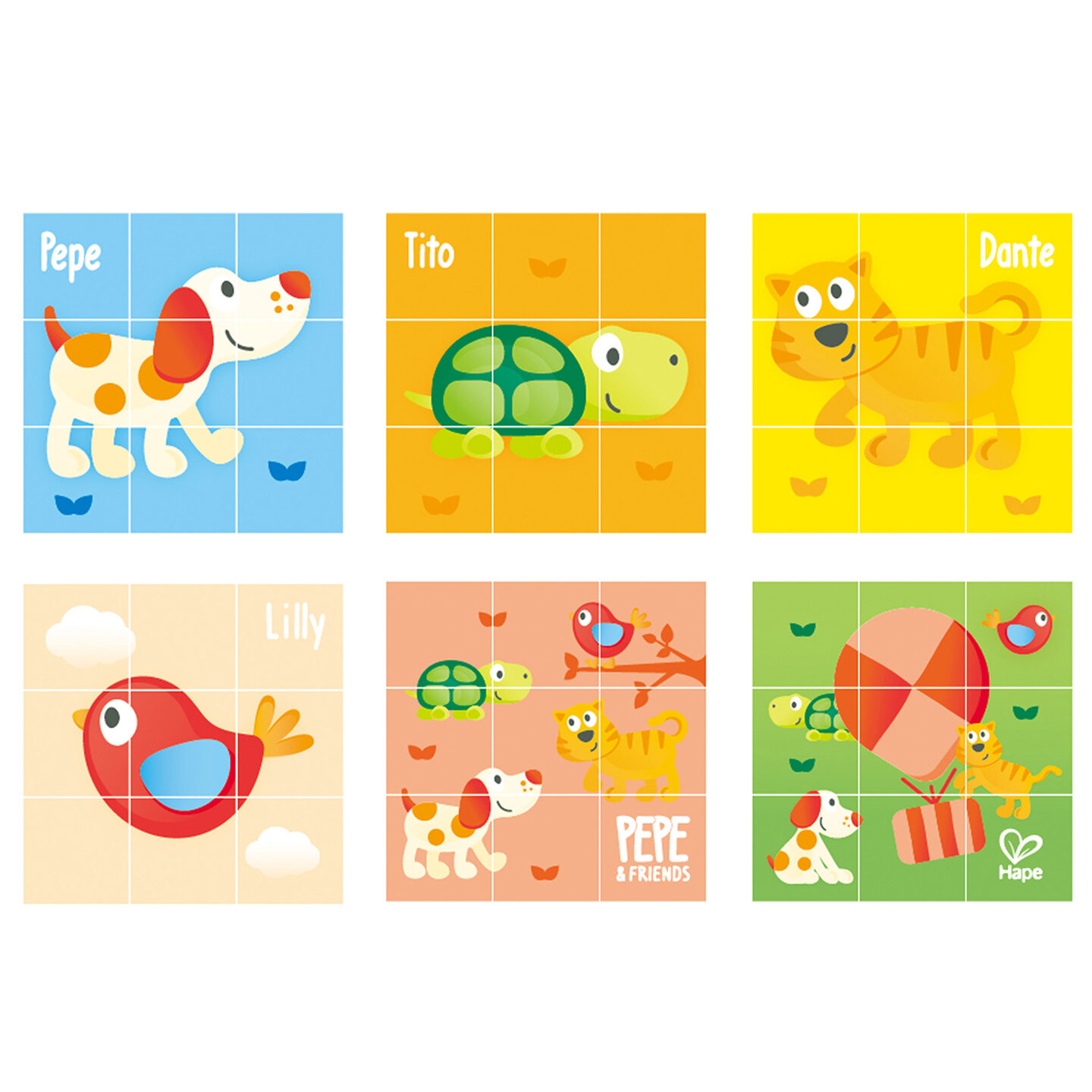 Hape Blokpuzzel Vriendschap | Speel je Wijs