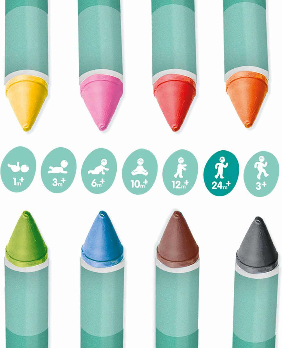 SES Tiny Talents Badkrijt - 8 Kleuren 2+