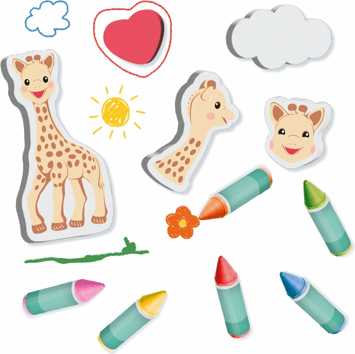 SES Sophie de Giraf | Badkrijt met Vormen 2+ | Speel je Wijs