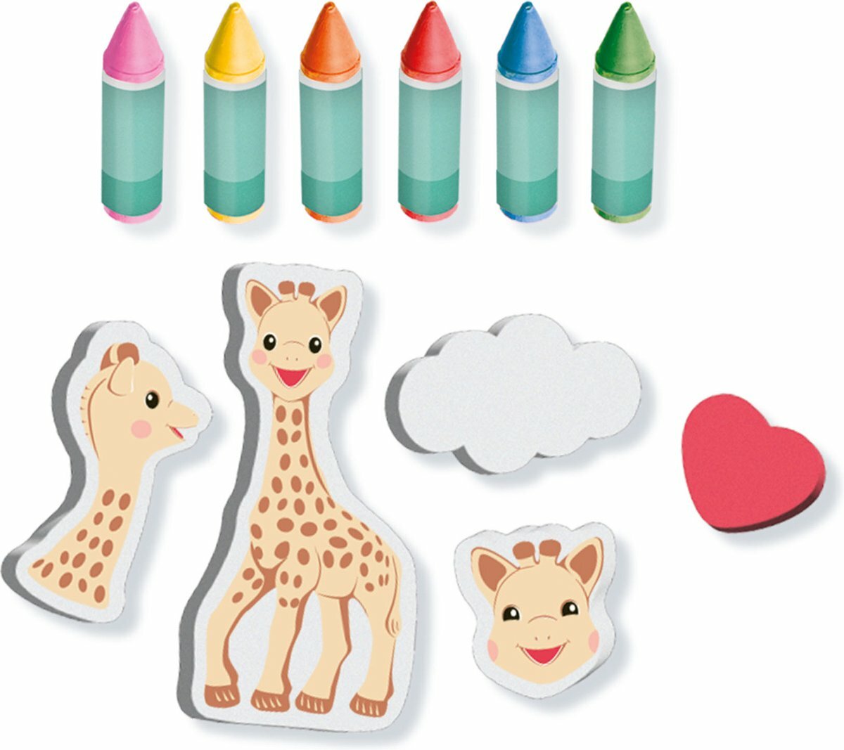 SES Sophie de Giraf | Badkrijt met Vormen 2+ | Speel je Wijs