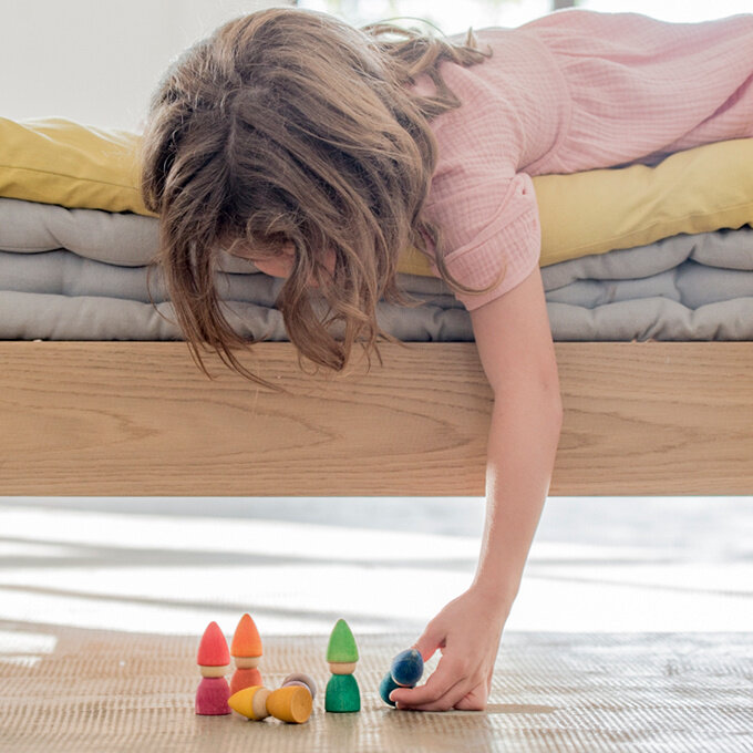 Grapat Houten Nins Tomten / Kabouters  Regenboog| Speel je Wijs