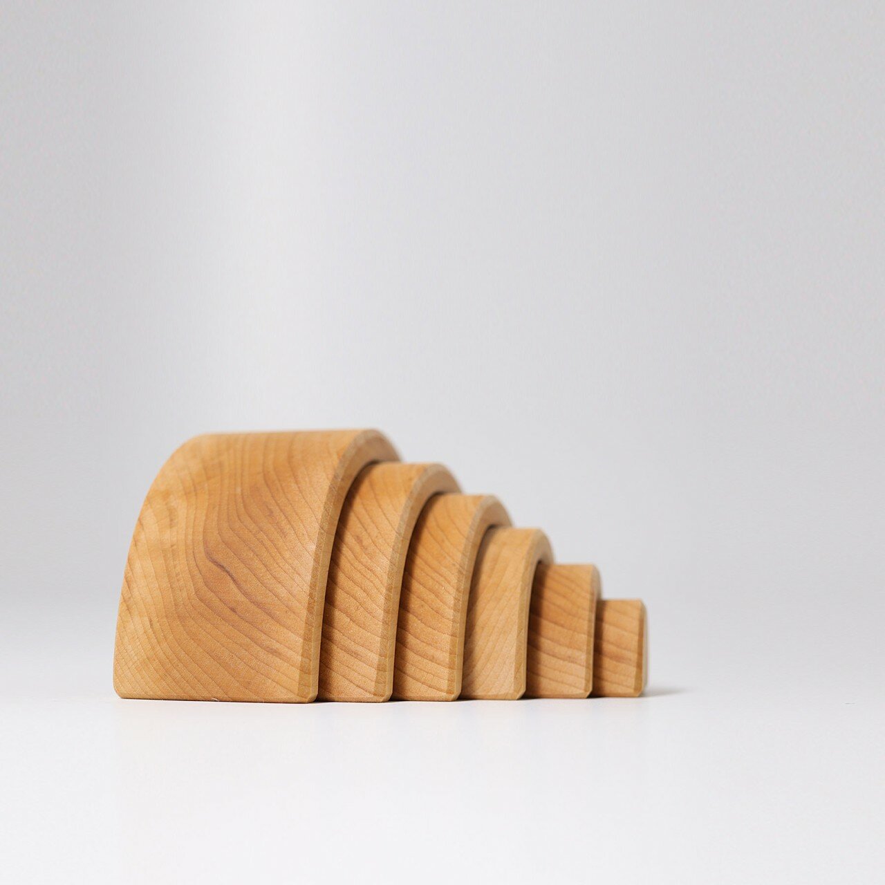 Grimm's houten Regenboog Naturel Middel | Speel je Wijs
