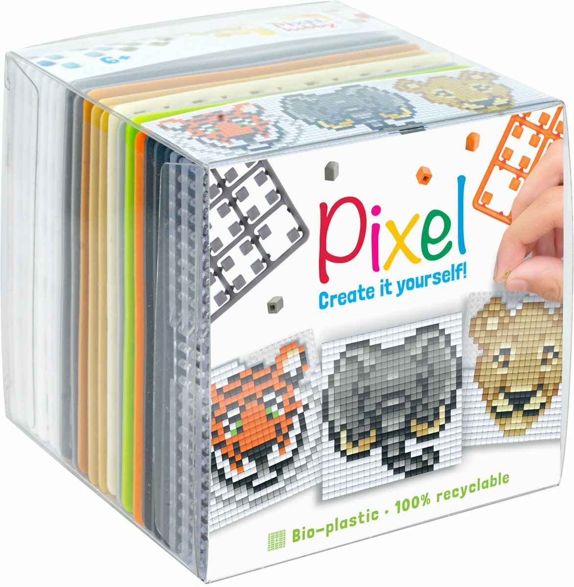 Pixelhobby 3 Pack - Wilde Dieren 6+ | Speel je Wijs