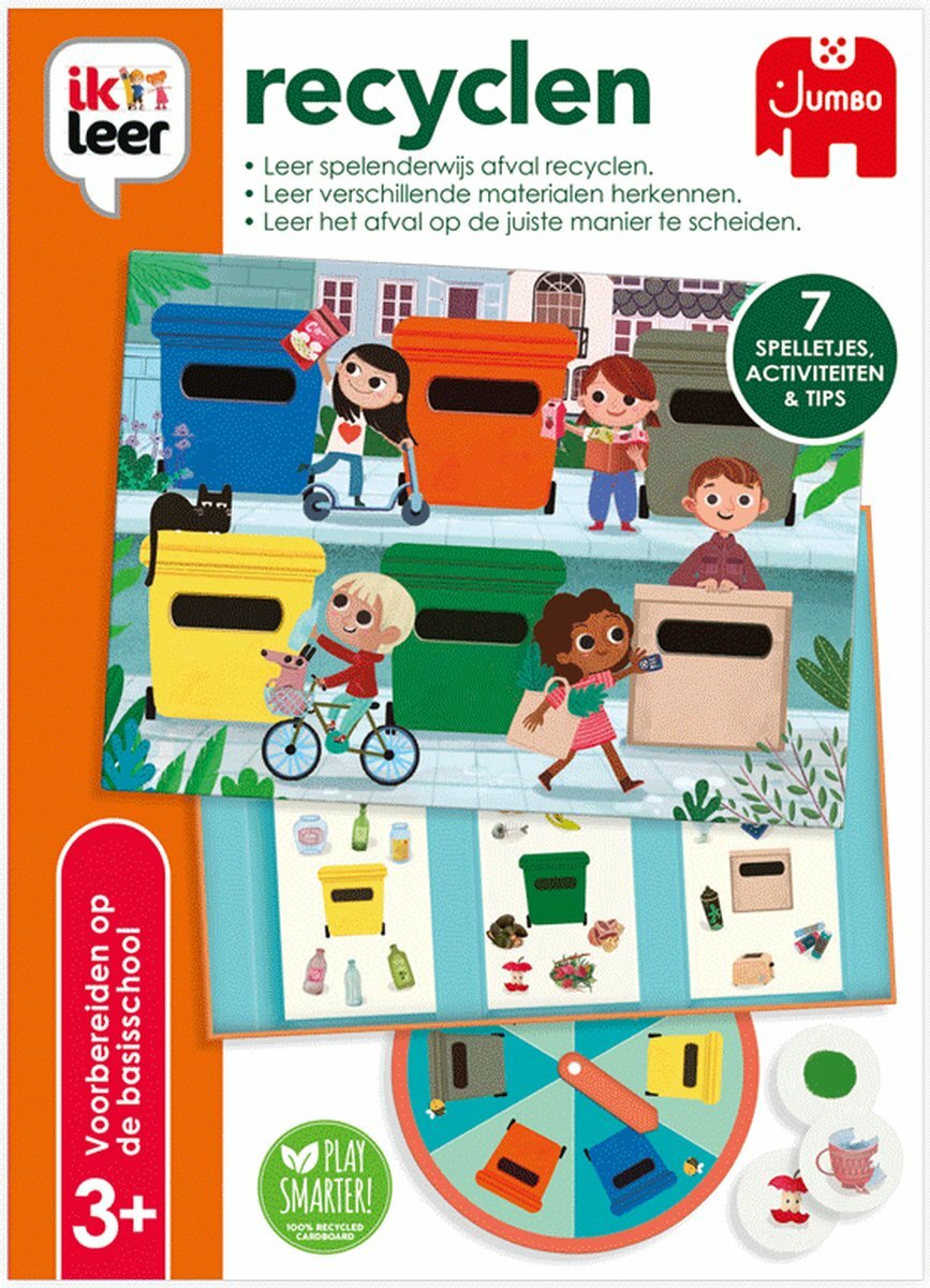Jumbo Ik Leer - Recyclen 3+ | Speel je Wijs