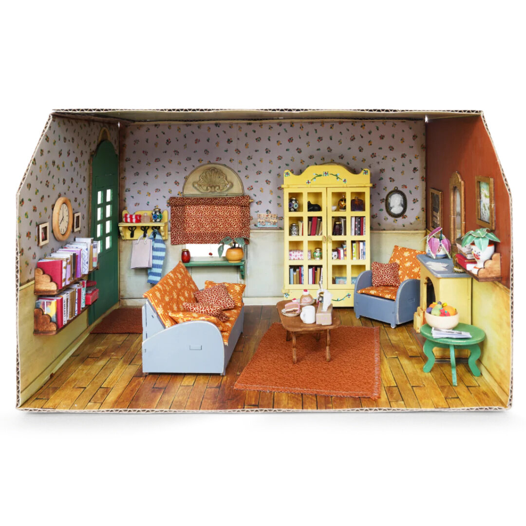 Sam &amp; Julia Miniatuurkamer Woonkamer