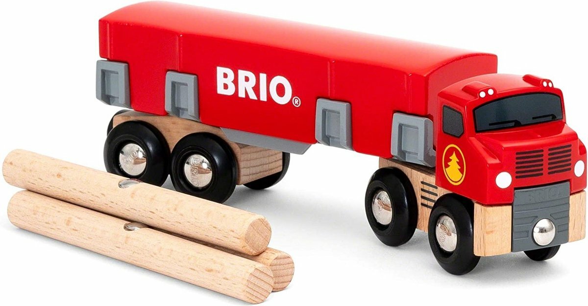 Brio - Houttransportvrachtwagen | Speel je Wijs