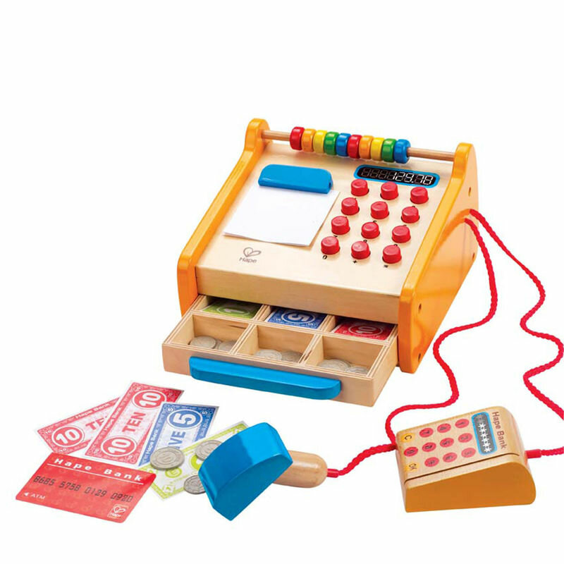 Hape | Kassa Checkout Register | Speel je Wijs
