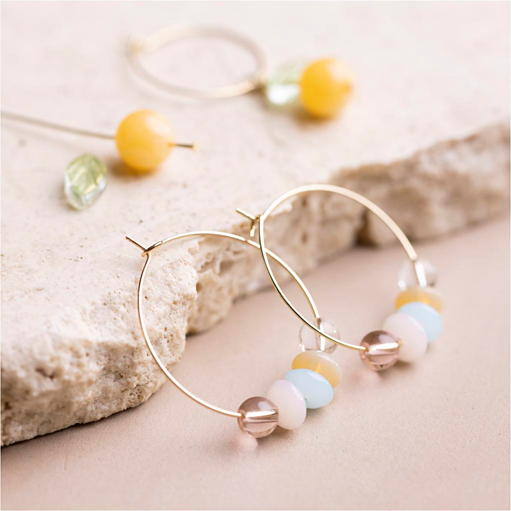 Mini Hobbyset Sieraden - Oorringen met Kralen | Speel je Wijs