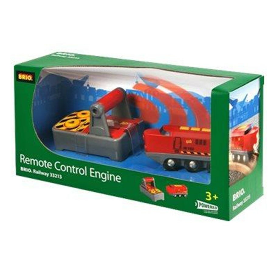 Brio-Rode RC locomotief met afstandsbediening | Speel je Wijs