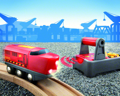 Brio-Rode RC locomotief met afstandsbediening | Speel je Wijs