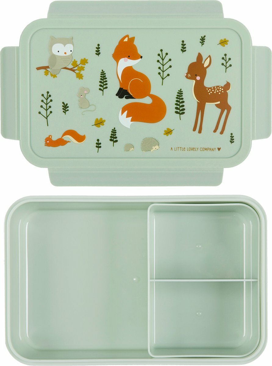 a Little Lovely Company Bento Lunchbox - Forest Friendss | Speel je Wijs
