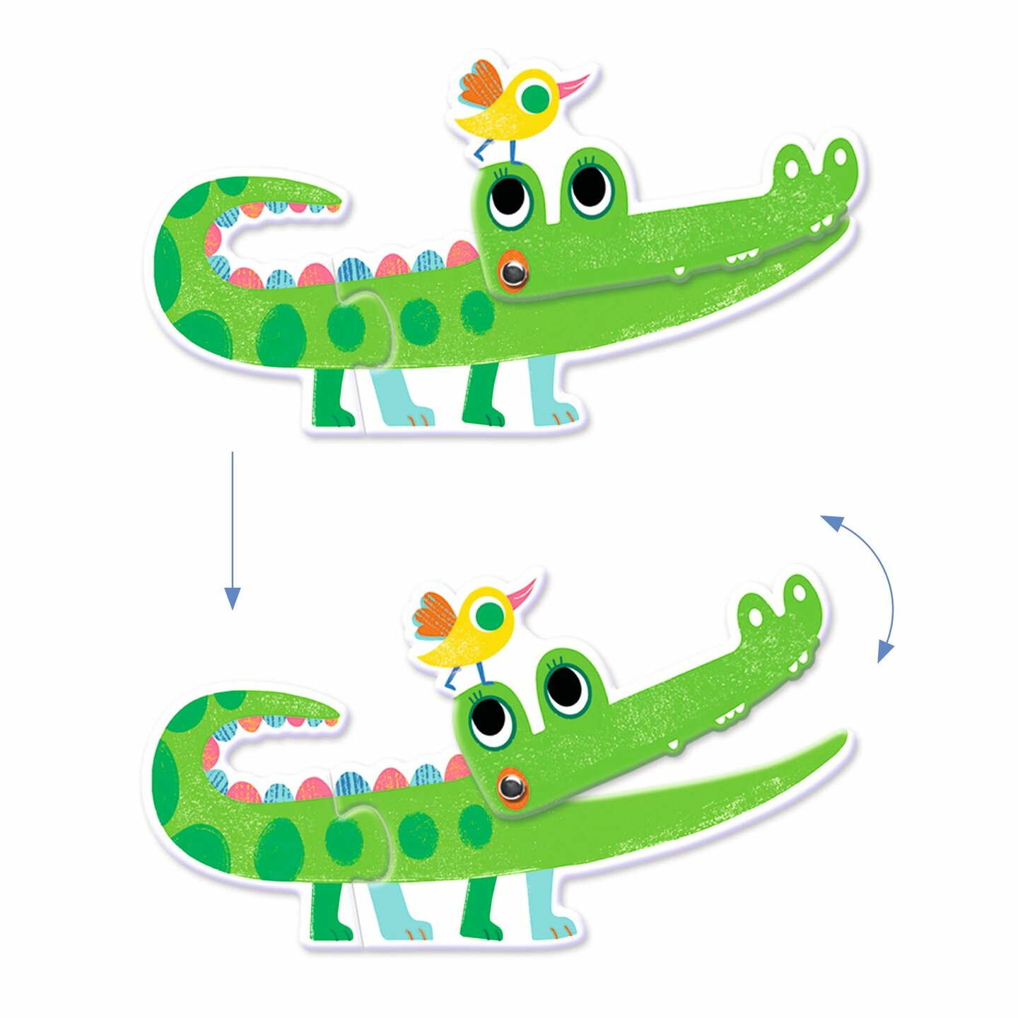 Djeco Puzzel Duo - Articulo Wilde Dieren 2+