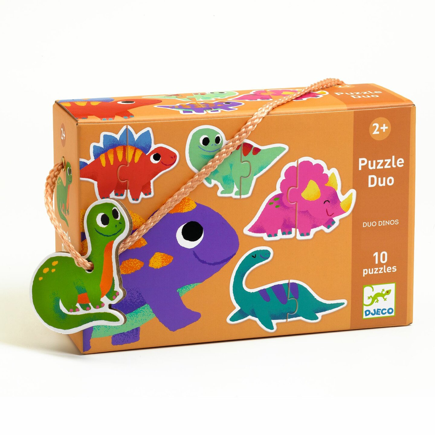 Djeco Puzzel Duo - Dino&#039;s  2+| Speel je Wijs