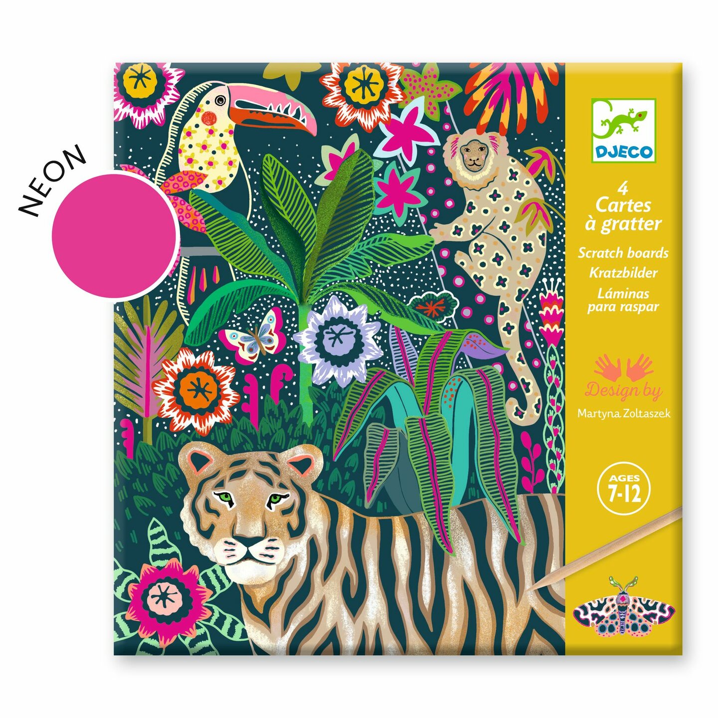 Djeco Kraskaarten - Rococo 7+| Speel je Wijs