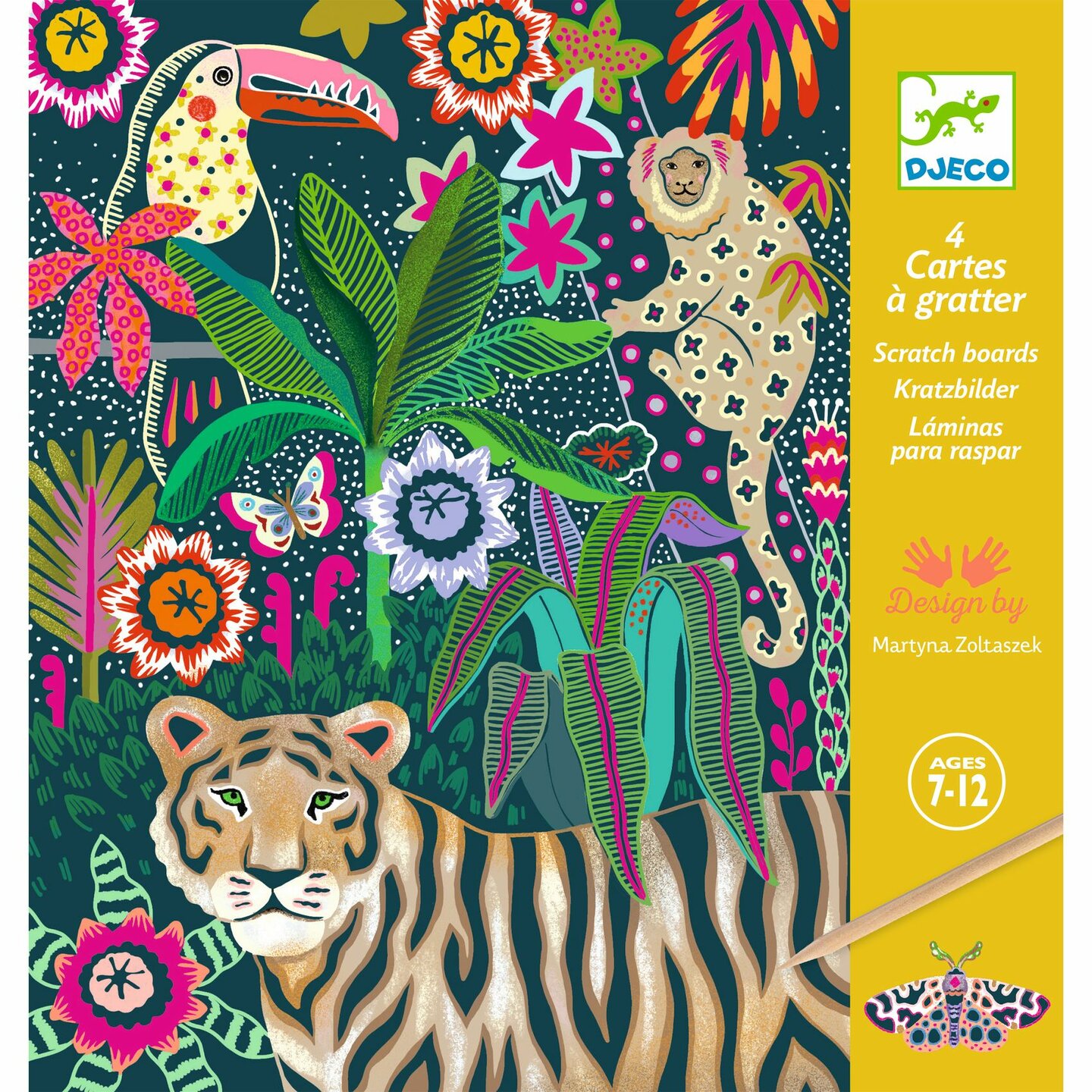 Djeco Kraskaarten - Rococo 7+| Speel je Wijs