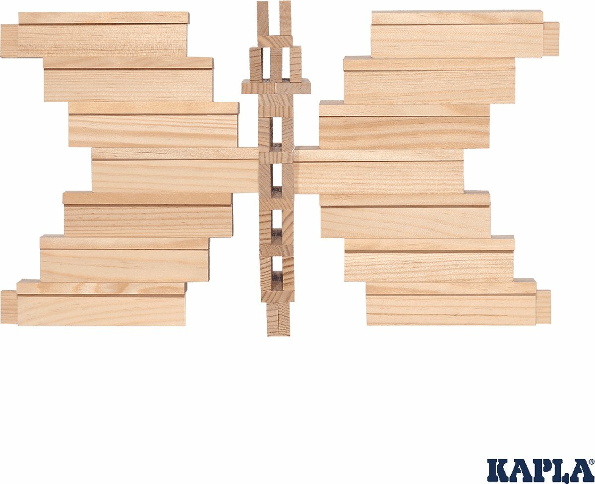 Kapla 100 Case - 100 plankjes | Speel je Wijs