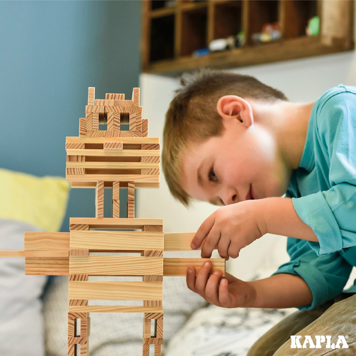 Kapla 100 Case - 100 plankjes | Speel je Wijs