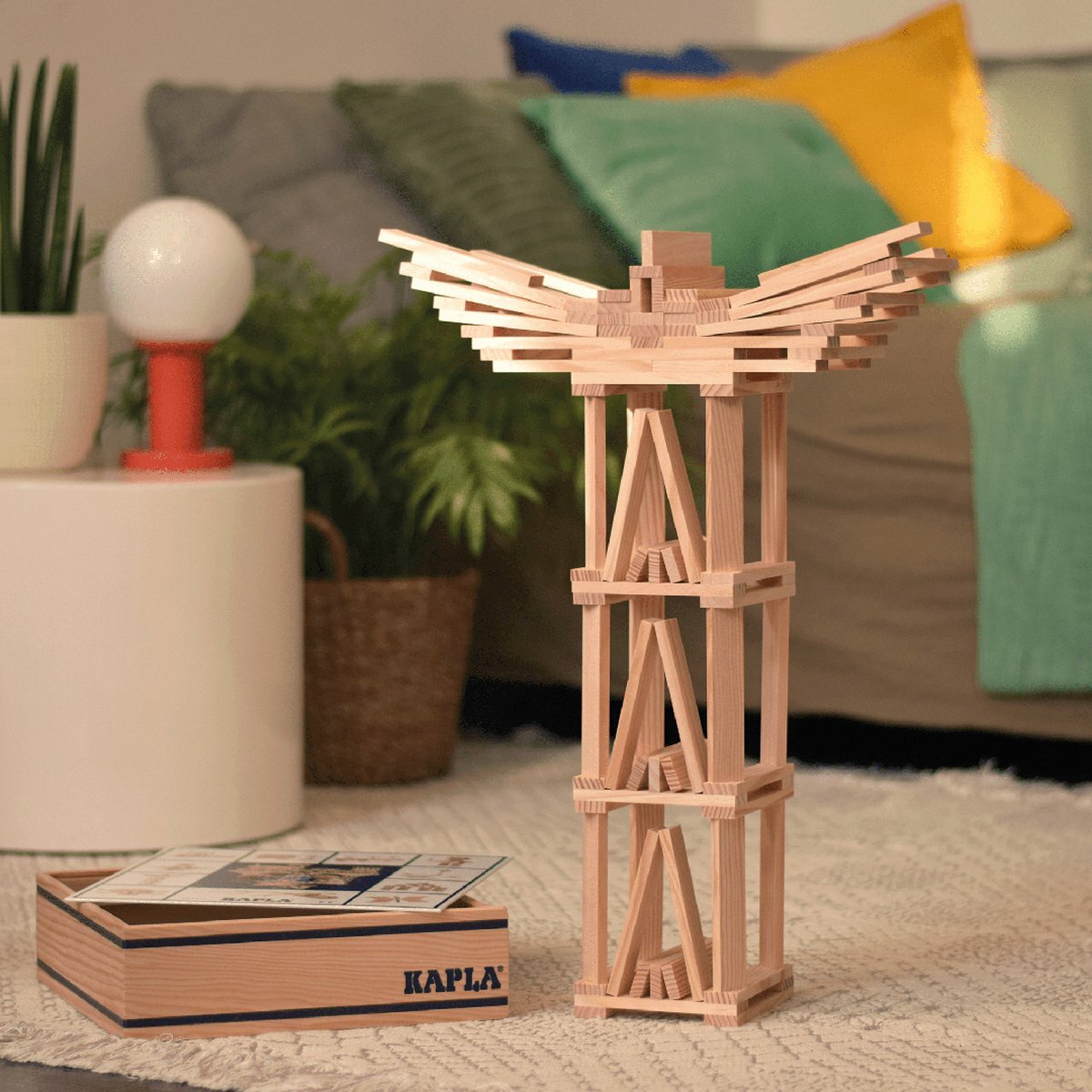 Kapla 100 | Houten plankjes (100st.)