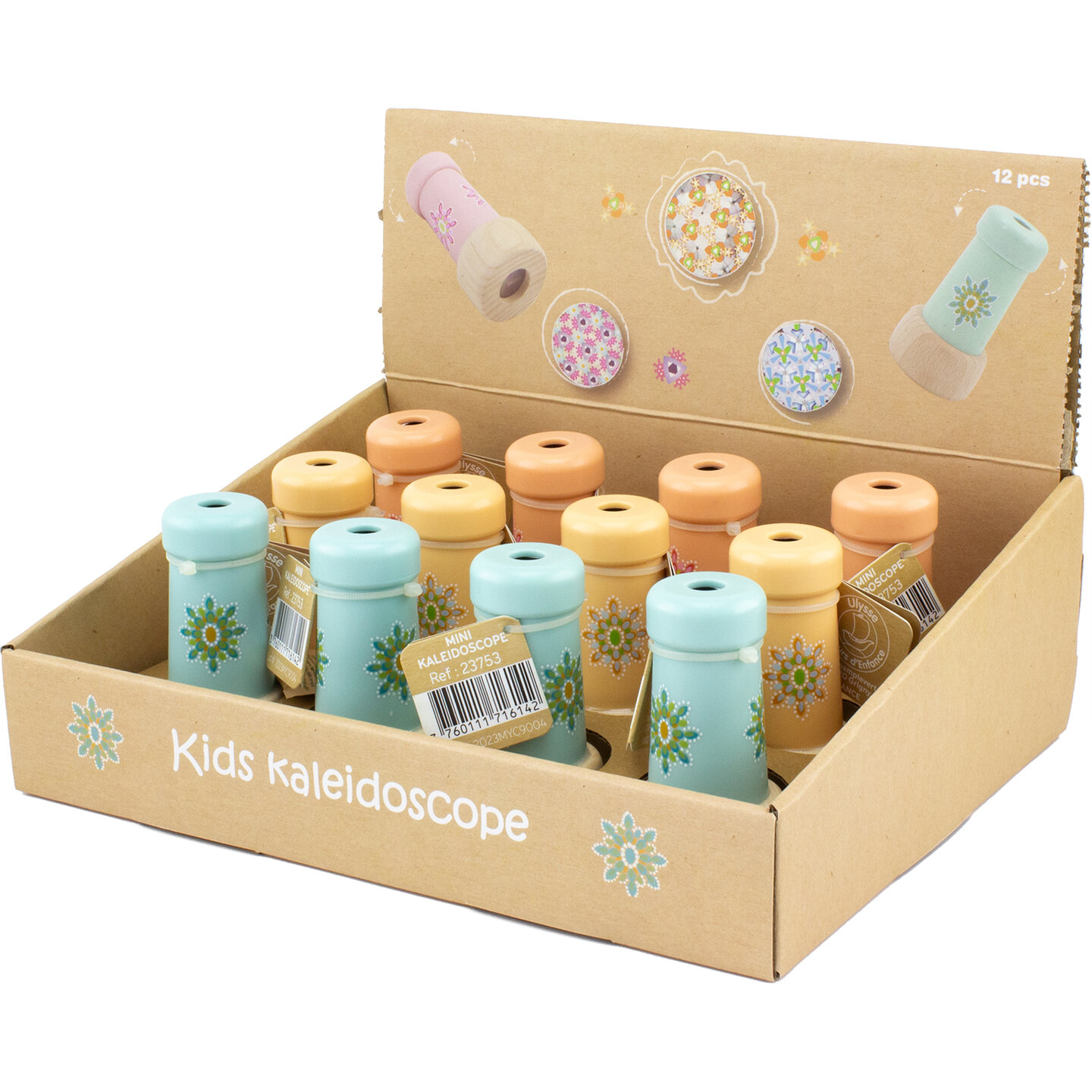 Houten Mini Kaleidoscoop