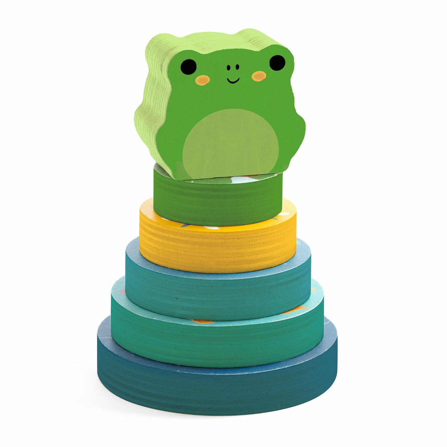 Djeco Puzzel | Puzz & Stack Regenboog | 18mnd+| Speel je Wijs