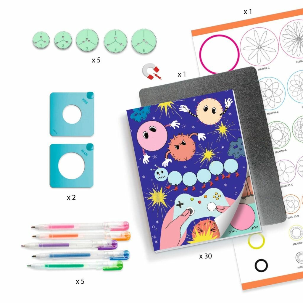 Djeco Spirograaf Kleurpakket 7+ | Speel je Wijs