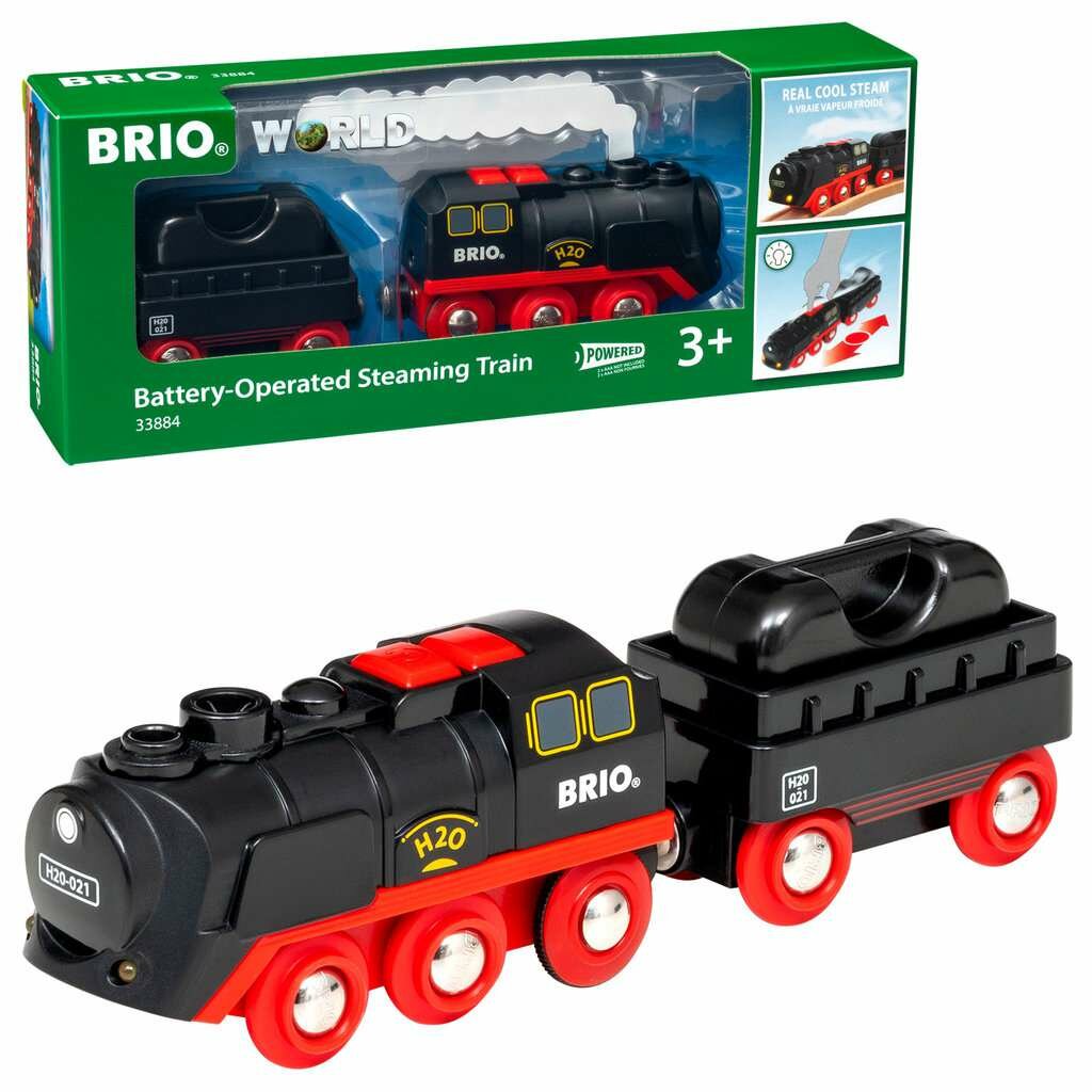 Brio - Stoomtrein op batterijen - 33884