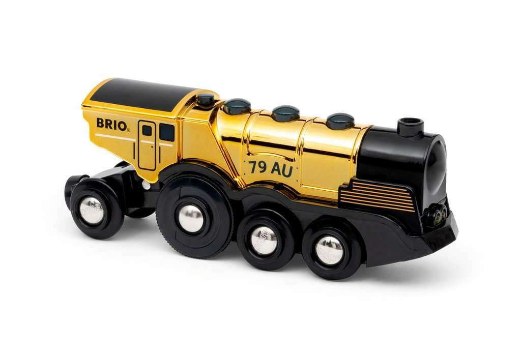 Brio Mighty Gold Action locomotief | 33630 | Speel je Wijs