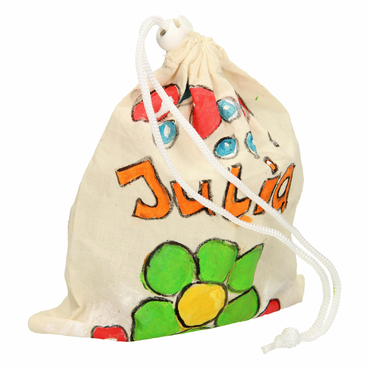 Knikkerzak - Kleur je eigen Katoenen Zakje | Speel je Wijs