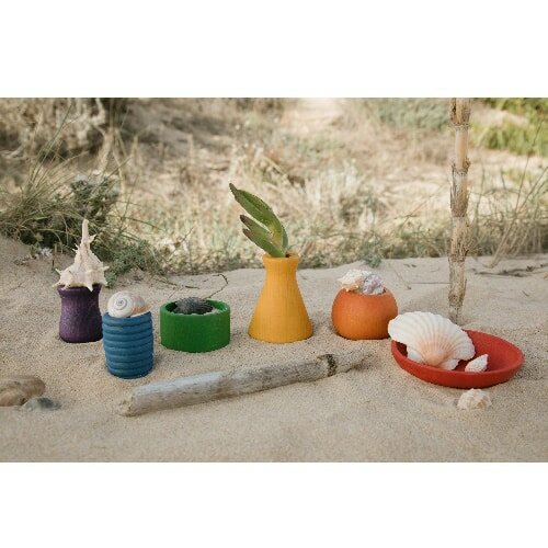 Grapat houten Pots - Potjes | Speel je Wijs