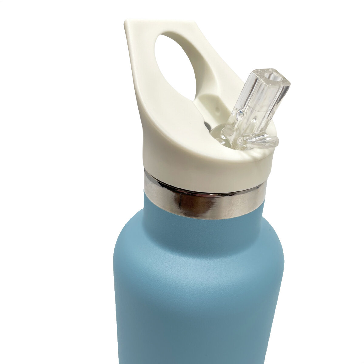 Smikkels RVS Thermos Drinkfles 350ml - Blauw | Speel je Wijs