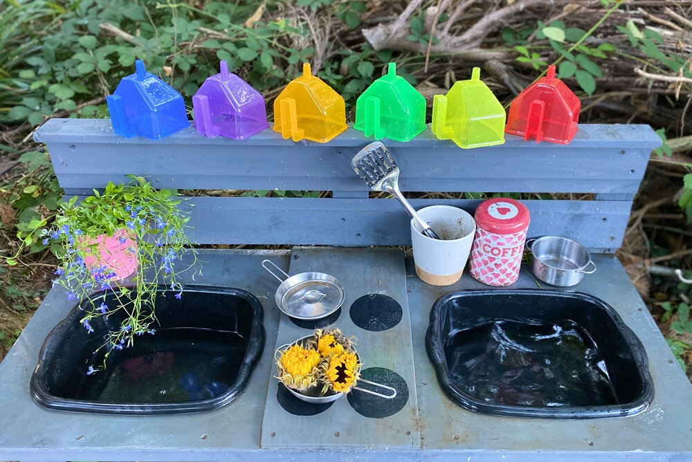 TickiT Doorschijnende Kleurrijke Trechter - Per Stuk| Speel je Wijs