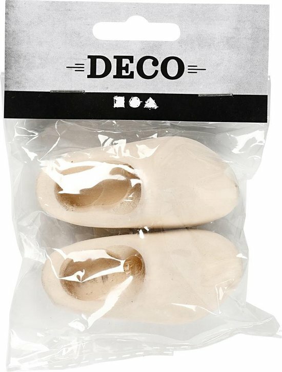 Creotime Houten Klompen 70mm | Speel je Wijs
