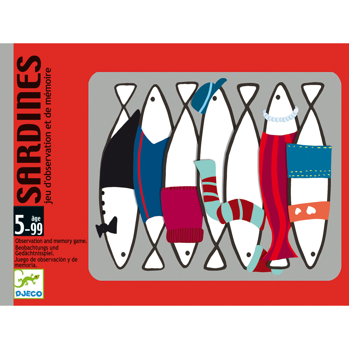 Djeco Kaartspel Sardines 5+