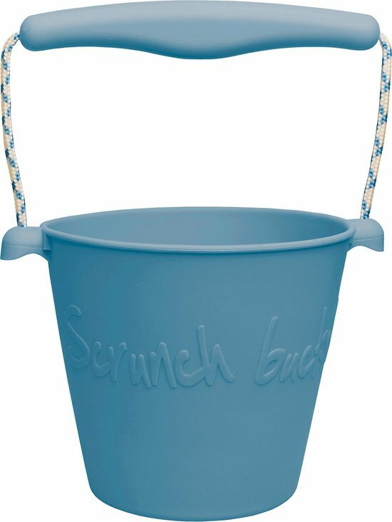 Scrunch Bucket flexibele emmer Blauw