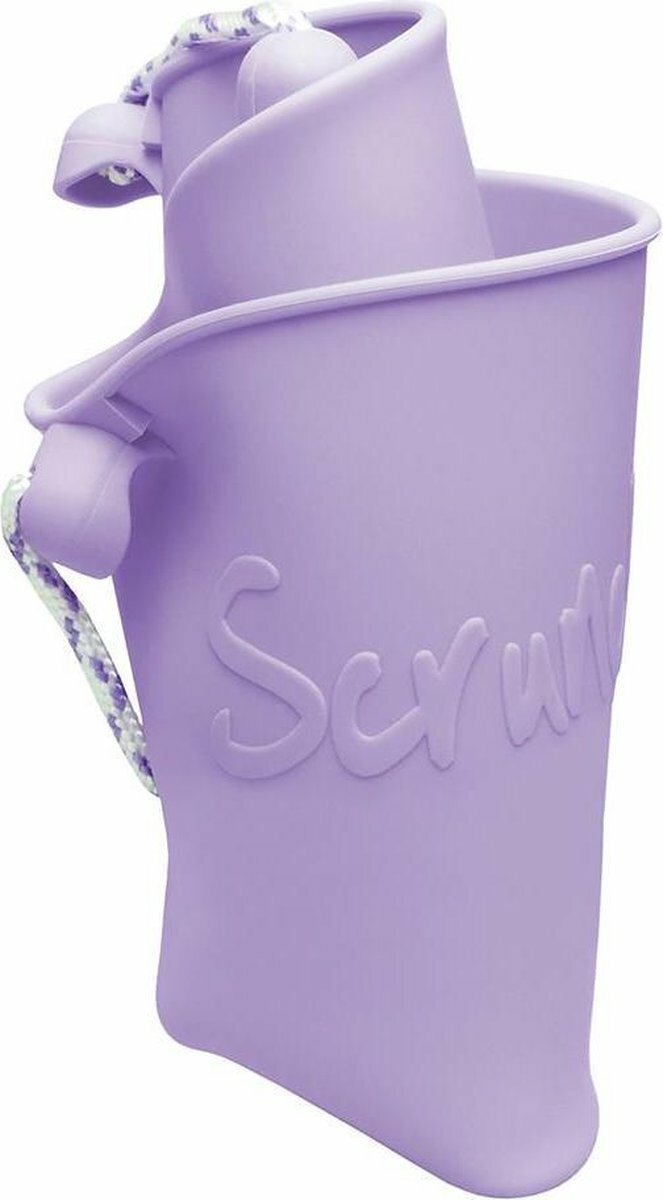 Scrunch Bucket flexibele emmer Lichtpaars