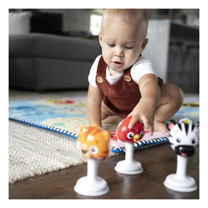 Hape Trio Rattle set - 3 Rammelaars met Zuignap