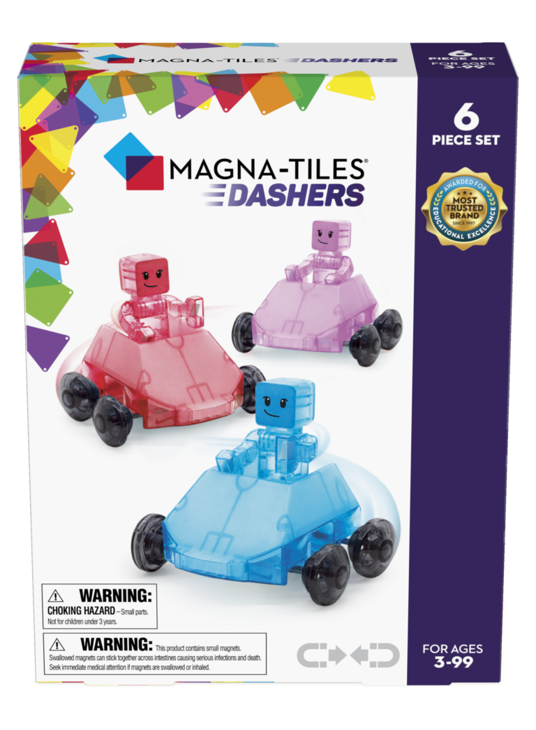 MAGNA-TILES Dashers uitbreidingsset - 3 stuks