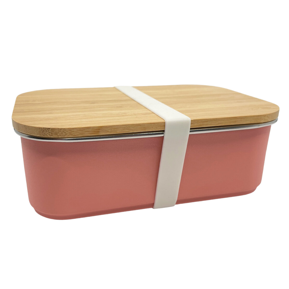 Smikkels Duurzame RVS Lunchbox Roze