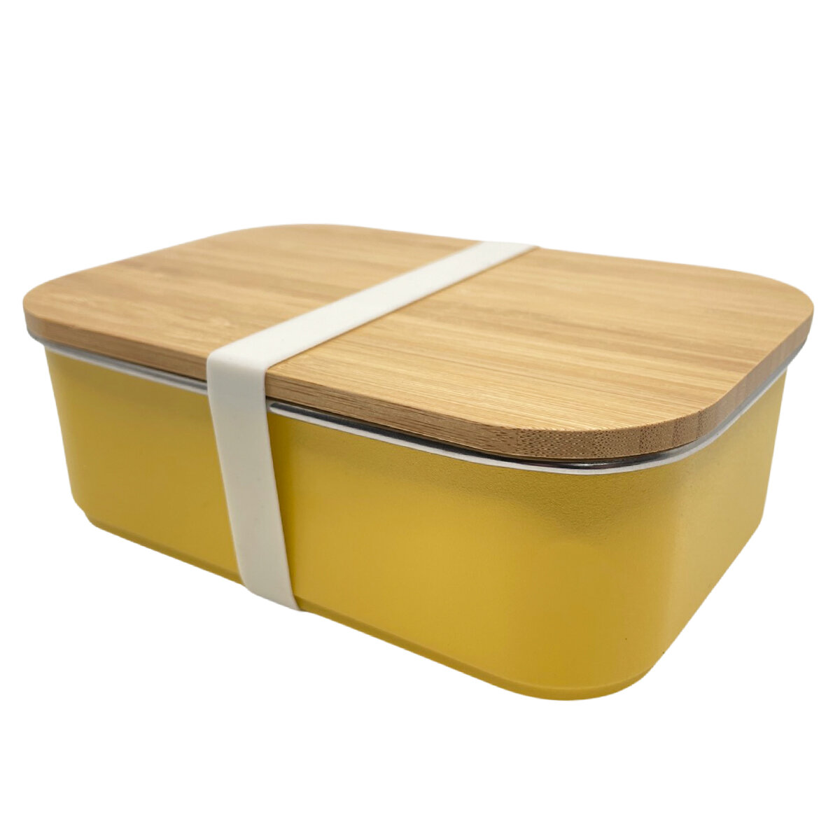 Smikkels RVS Lunchbox - Geel| Speel je Wijs