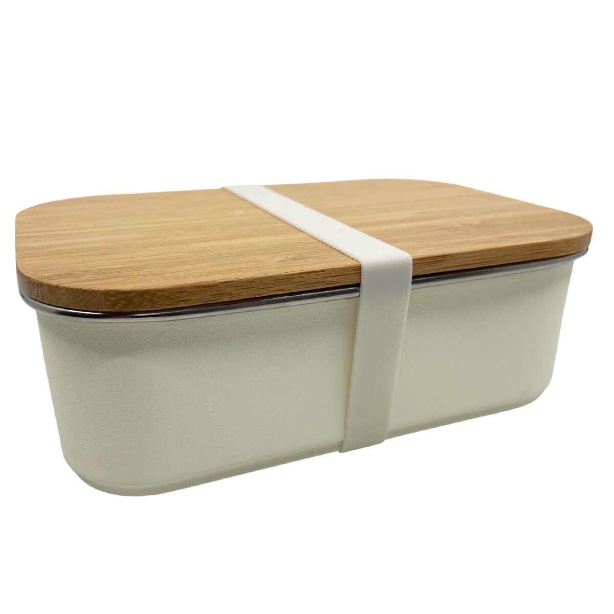 Smikkels RVS Lunchbox - Zacht Wit | Speel je Wijs