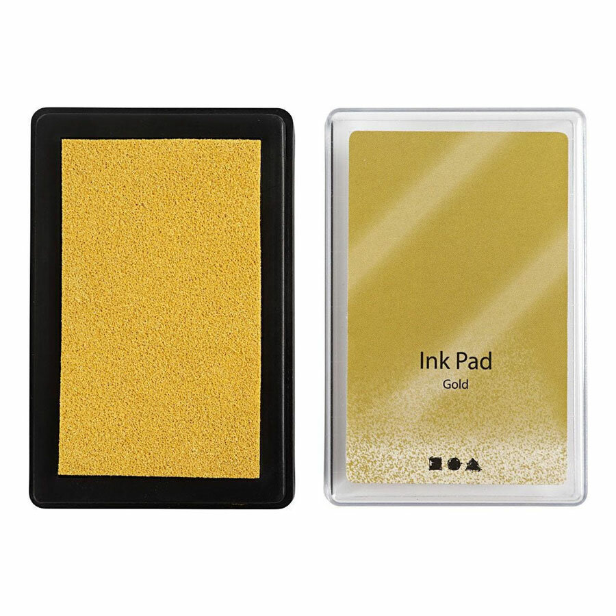 Stempelinkt Goud 9x6cm