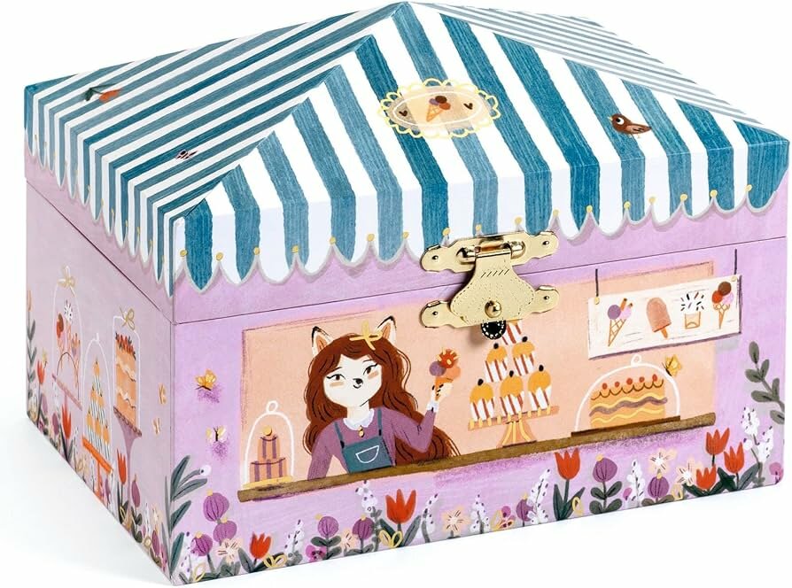 Djeco Sieraden~Muziekdoos IJscreamshop | Speel je Wijs