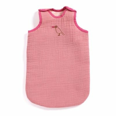 Djeco Pomea Poppenslaapzak - Roze | Speel je Wijs